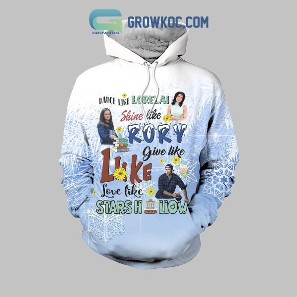 Girlmore Girls Dance Like Lorelai Shine Like Rory Give Like Luke Love Like Stars Hollow Hoodie Leggings Set