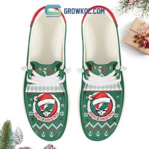 Grateful Dead Merry Christmas Hey Dude Shoes