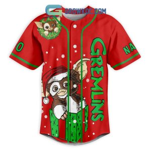 Gremlins Bright Light For Midnight Personalized Baseball Jersey