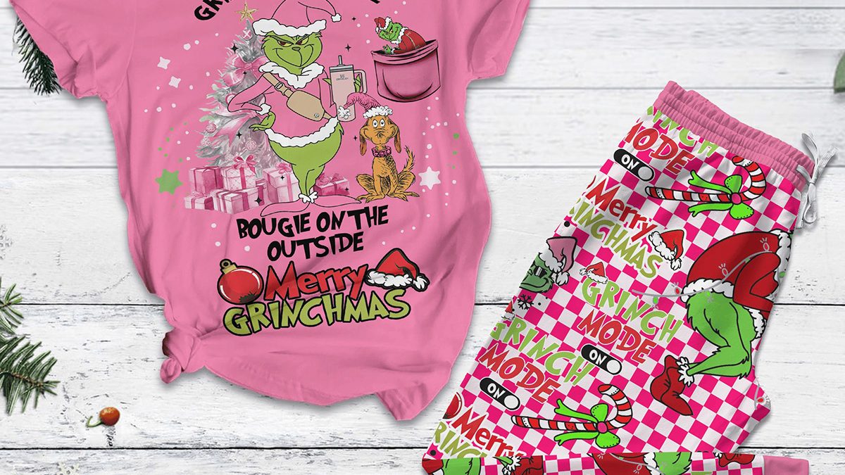 Baby girl grinch discount pajamas