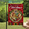Ohio State Buckeyes Snowman In This Home We Will Yell Go Bucks Christmas Garden Flag Canvas