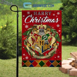 Harry Potter Harry Christmas House Garden Flag
