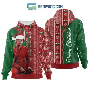Harry Styles Watermelon Christmas Zip Hoodie Sweater