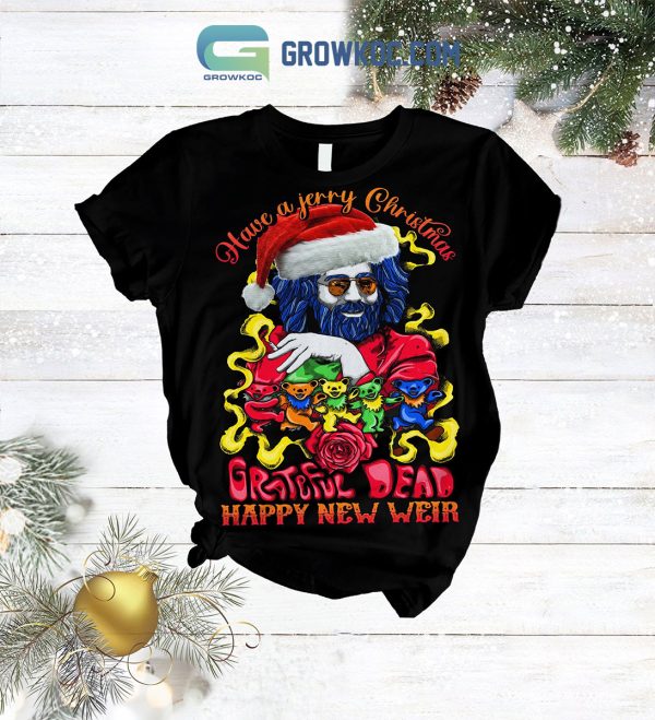 Have A Jerry Christmas Grateful Dead Happy New Weir Pajamas Set