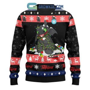 How to Train Your Dragon Toothless Viking Hero Movies Christmas Ugly Sweater