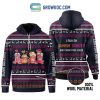 I Run On Starbucks And Christmas Cheer Merry Christmas Zip Hoodie Sweater