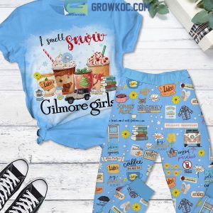 Gilmore Girls I Smell Snow Valentine Polyester Pajamas Set