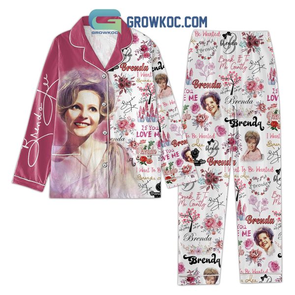 I Want To Be Wanted Brenda Lee I Can’t Help Falling In Love With You Pajamas Set