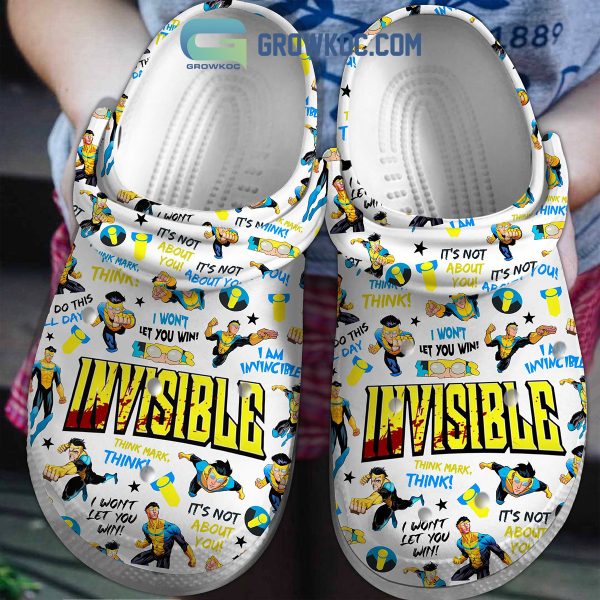 Invisible Think Mark I Won’t Let You Win Clogs Crocs
