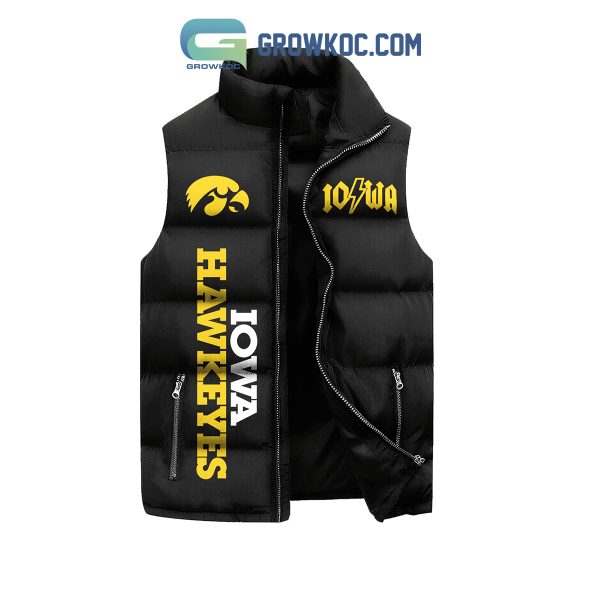 Iowa Hawkeyes Fight For Iowa Sleeveless Puffer Jacket