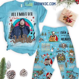 All I Want For Christmas Is Jelly Roll Who The Hell Am I To Expect A Savior Fleece Pajama Sets