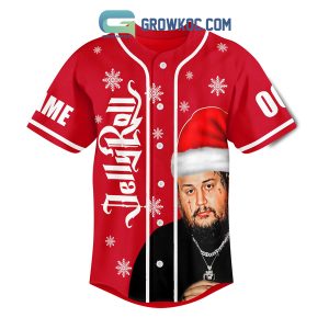 Jelly Roll All I Want For Christmas Personalized Baseball Jersey