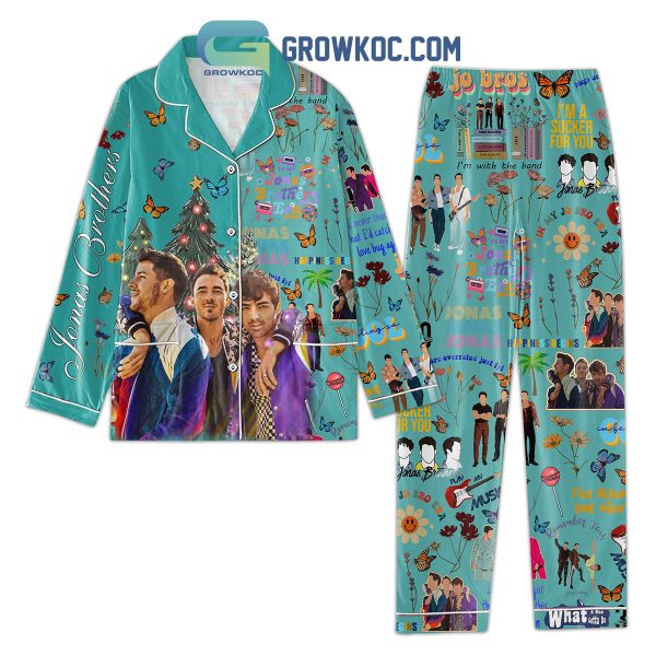 Jonas Brothers I’m With The Band Happiness Begins Pajamas Set