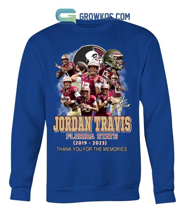 Jordan Travis Florida State Seminoles 2019 2023 Thank You For The Memories Hoodie T Shirts