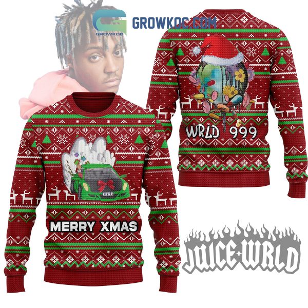 Juice Wrld Merry Xmas 999 Ugly Sweater