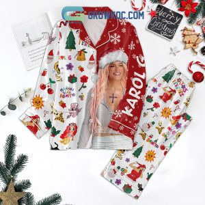 Karol G Manana Sera Bonit Merry Christmas Pajamas Set
