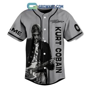 Kurt Coban It Is Better To Burn Out Than To Fade Away Custom Name Number Baseball Jersey