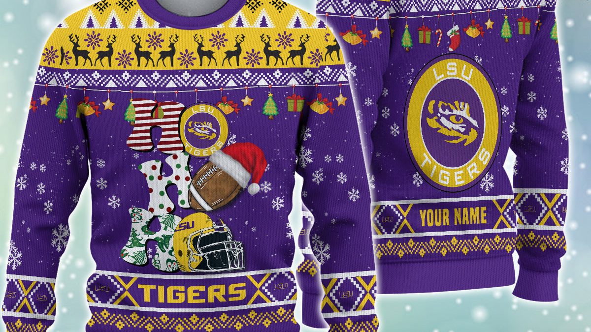 Lsu ugly deals christmas sweater