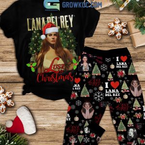 Lana Del Rey Wishing You A Merry Lana Christmas Pajamas Set