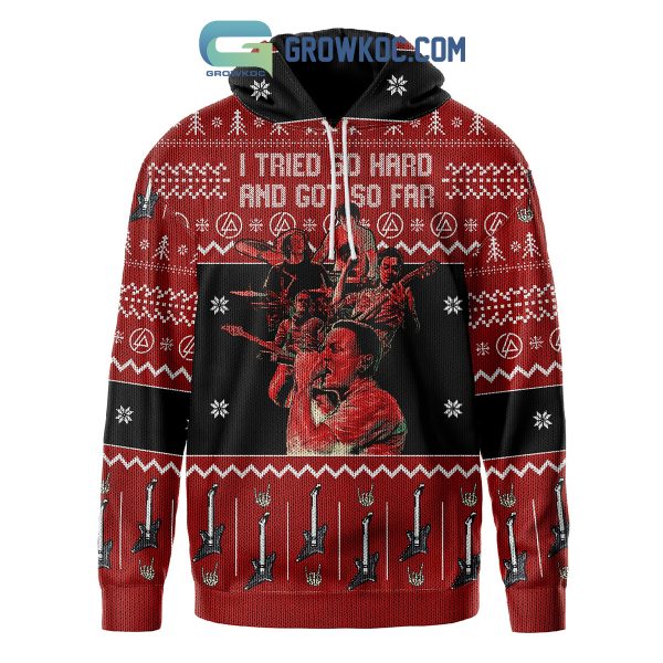 Linkin Park I Tried So Hard And Got So Far LP Christmas Hoodie Sweater