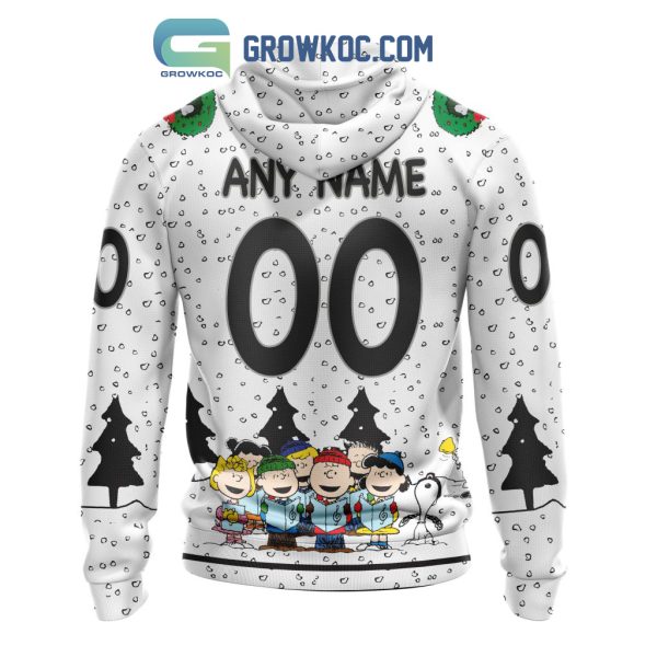 Los Angeles Kings NHL Mix Snoopy Peanuts Christmas Personalized Hoodie T Shirt