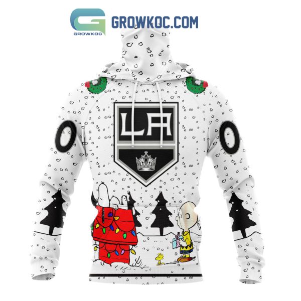 Los Angeles Kings NHL Mix Snoopy Peanuts Christmas Personalized Hoodie T Shirt