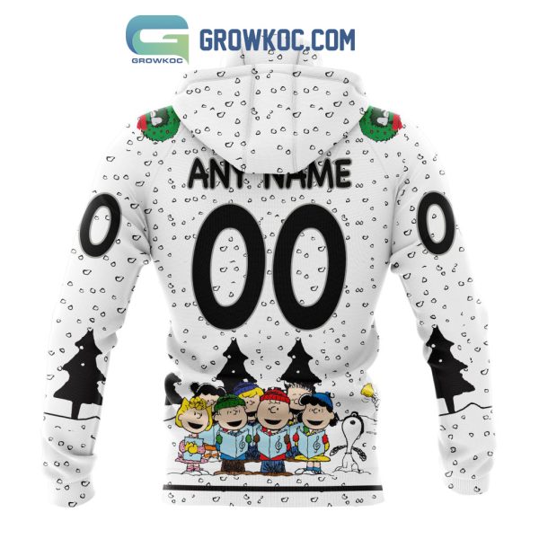 Los Angeles Kings NHL Mix Snoopy Peanuts Christmas Personalized Hoodie T Shirt