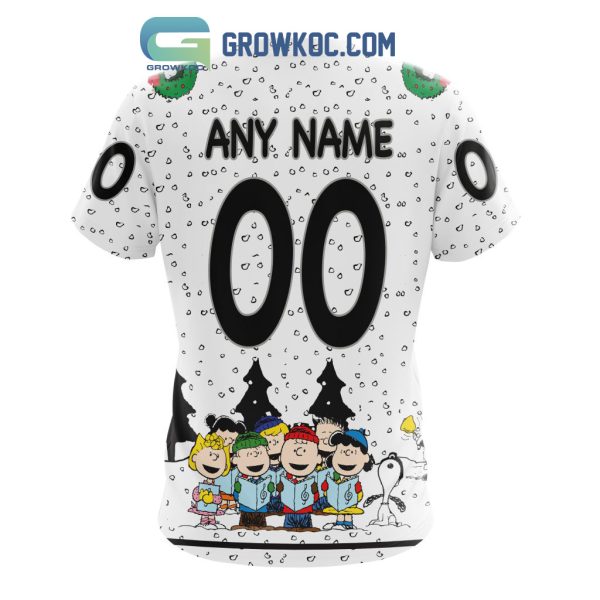 Los Angeles Kings NHL Mix Snoopy Peanuts Christmas Personalized Hoodie T Shirt