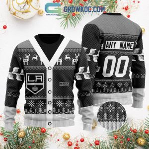 Los Angeles Kings Supporter Christmas Holiday Personalized Ugly Sweater