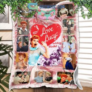 Lucille Ball This Is My I Love Lucy Sitcom Watching Blanket Christmas Blanket Fleece