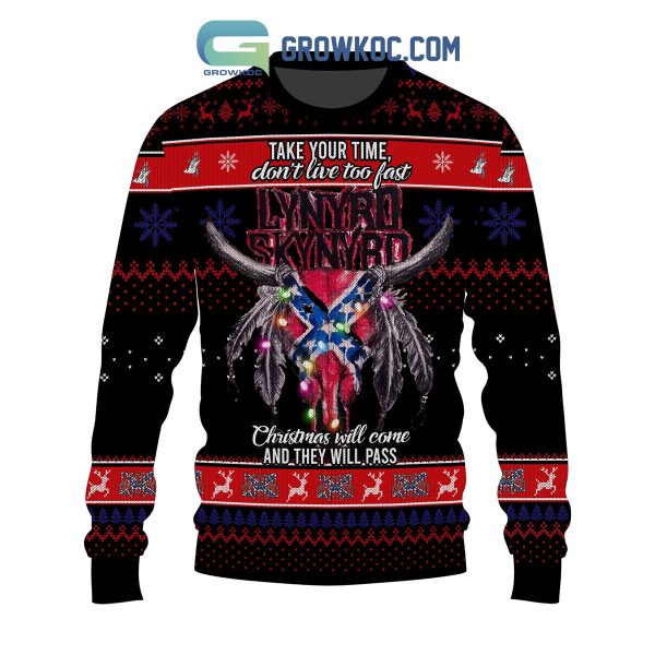 Lynyrd Skynyrd Christmas Will Come Winter Personalized Ugly Sweater