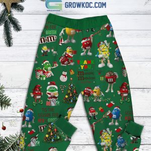 M&M Have The Most Merry Christmas Ever Pajamas Set