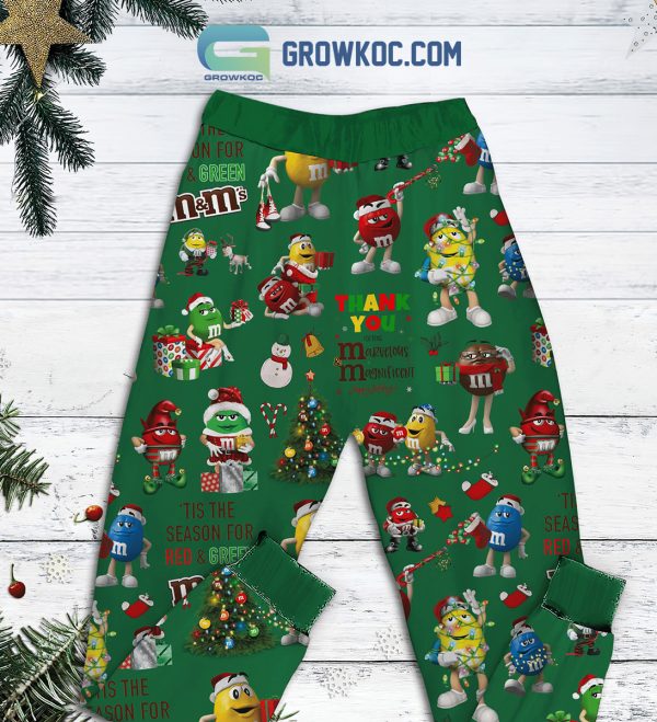 M&M Have The Most Merry Christmas Ever Pajamas Set