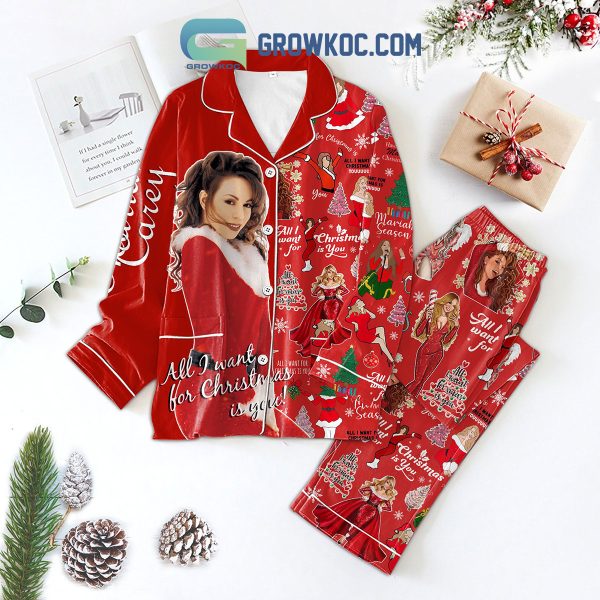 Mariah Carey All I Want For Christmas Is You Pajamas Set