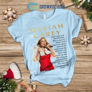 Mariah Carey Have A Mariah Christmas Fleece Pajamas Set