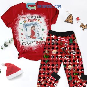Mariah Carey It’s Almost Time Christmas Fleece Pajamas Set