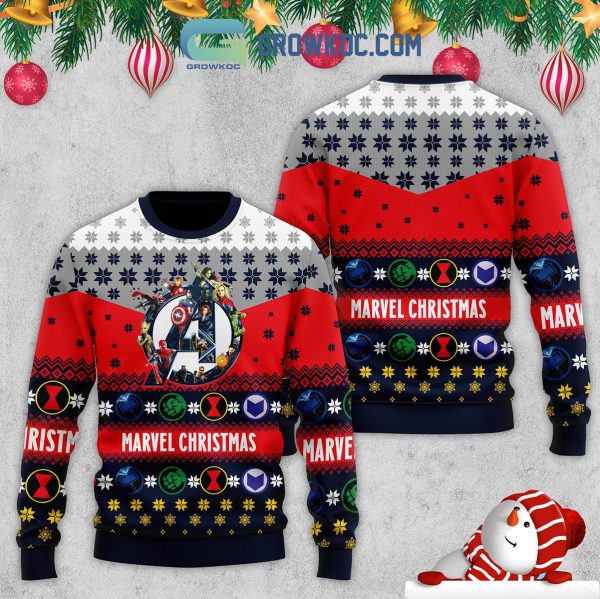 Marvel Christmas Is Coming Ugly Sweater