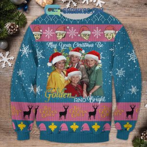 May Your Christmas Be Golden And Bright Ugly Sweater