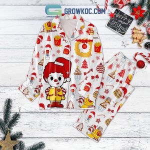McDonald’s Happy Christmas Holiday Pajamas Set