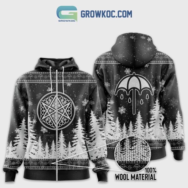 Men Of Letters Supernatural Film Christmas Zip Hoodie Sweater