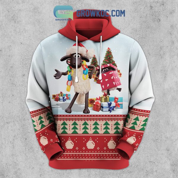 Merry Christmas From Shaun And The Flock Hoodie T Shirt
