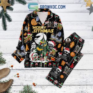 Merry Sithmas Star Wars Baby Yoda Pajamas Set