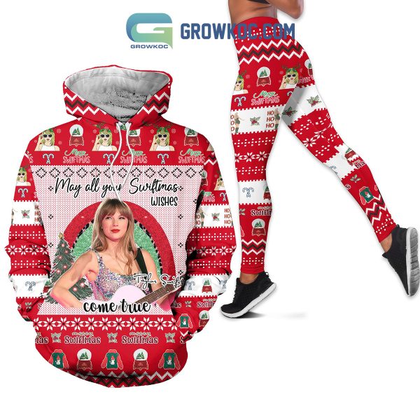 Merry Swiftmas Snow Christmas Hoodie Leggings Set