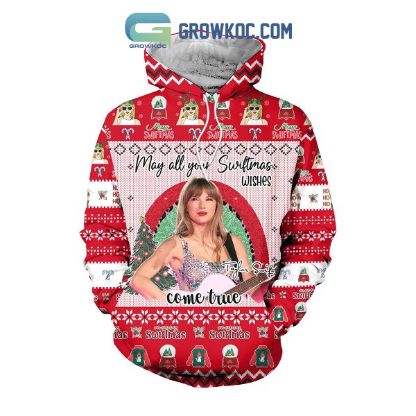 Merry Swiftmas Snow Christmas Hoodie Leggings Set