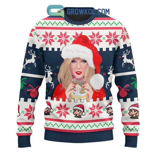 Merry Swiftmas Snow Christmas Ugly Sweater