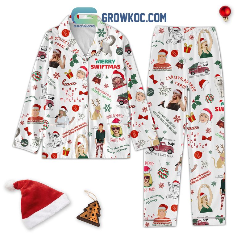 Merry Swiftmas Under The Mistletoe Pajamas Set - Growkoc