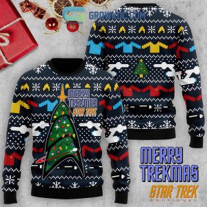 Merry Trekmas Star Trek Christmas Ugly Sweater