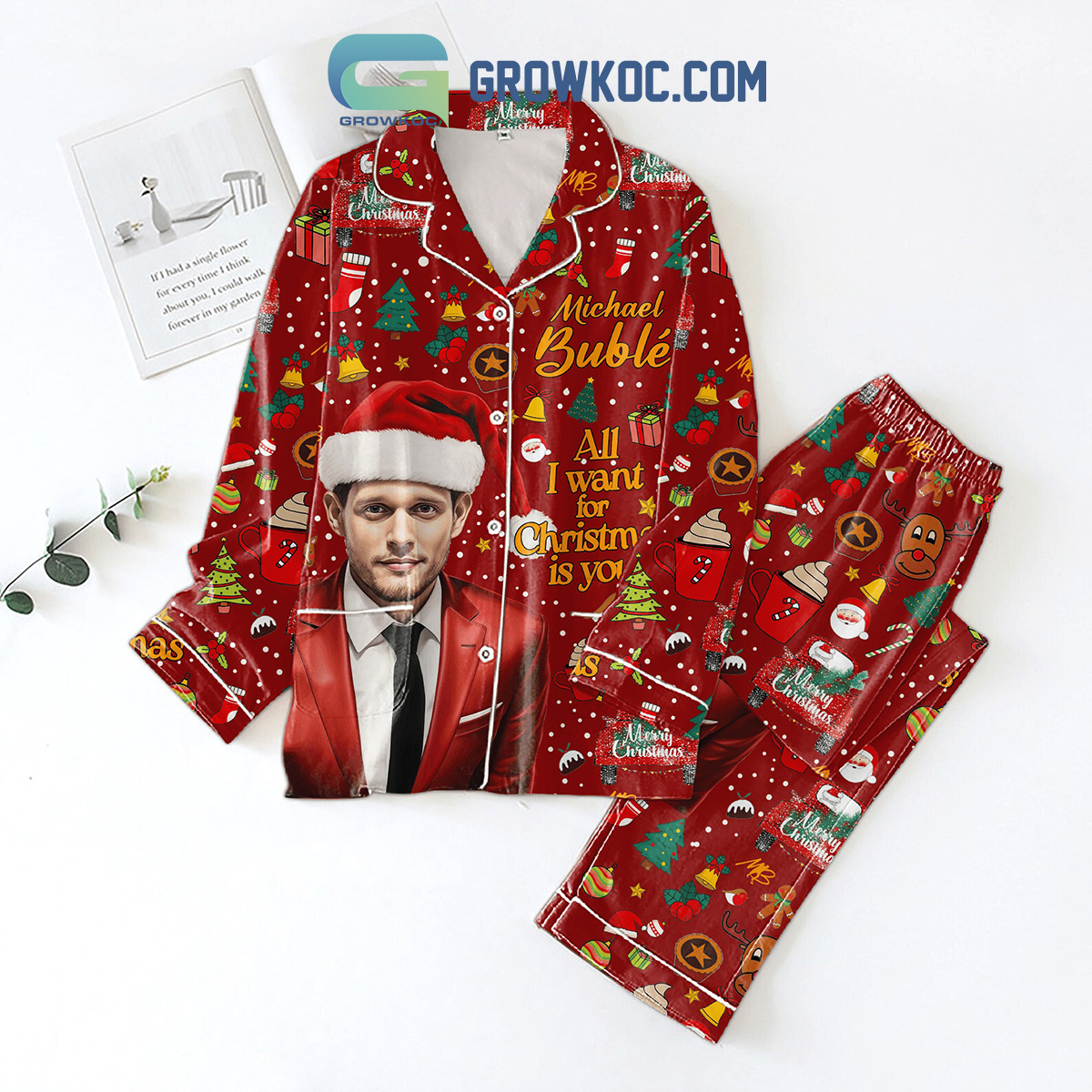 Michael Bubl? All I Want For Christmas Is You Pajamas Set
