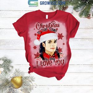 Michael Jackson Give Love On Christmas Day Pajamas Set