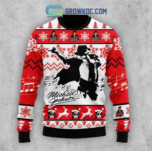 Michael Jackson Merry Christmas Ugly Sweater